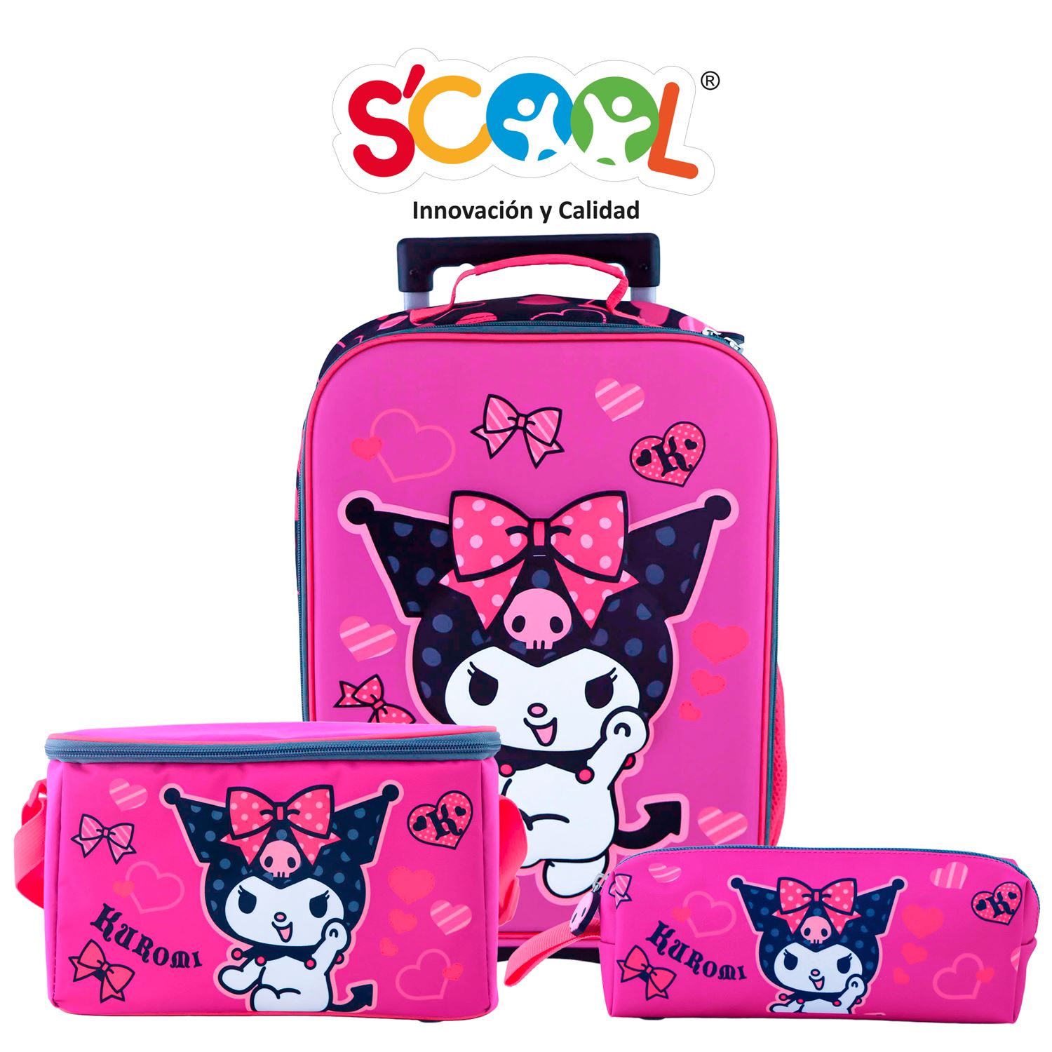 Scool - Set Maleta Kombat Gde Eva 3D KuromiA